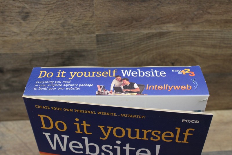 Do it yourself Website! software intellyweb Vintage Software gallery