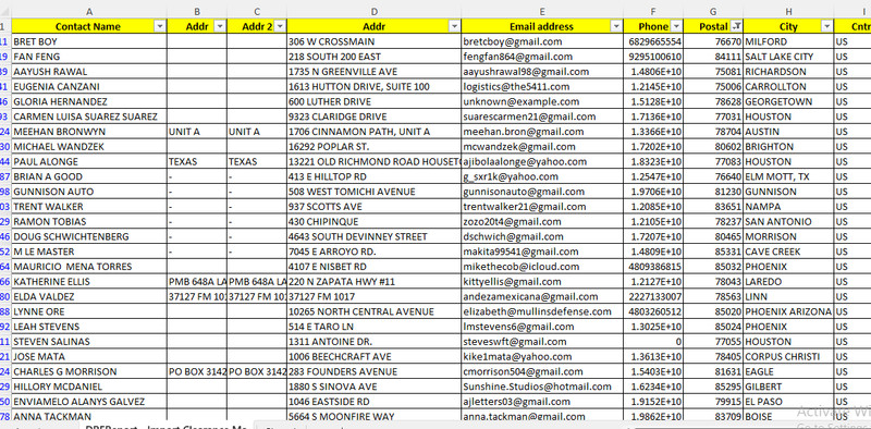 500K TEXAS USA Customers Email Database B2C Contact Leads – Excel file 2026 gallery