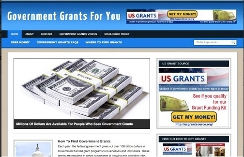 🥇 Turnkey Government Grant Niche Blog Website