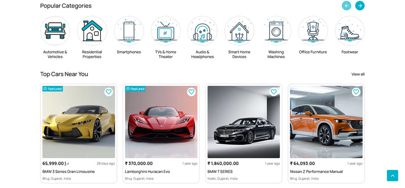 eListing - Classified Ads Marketplace Web + Flutter App | Laravel Admin Panel gallery