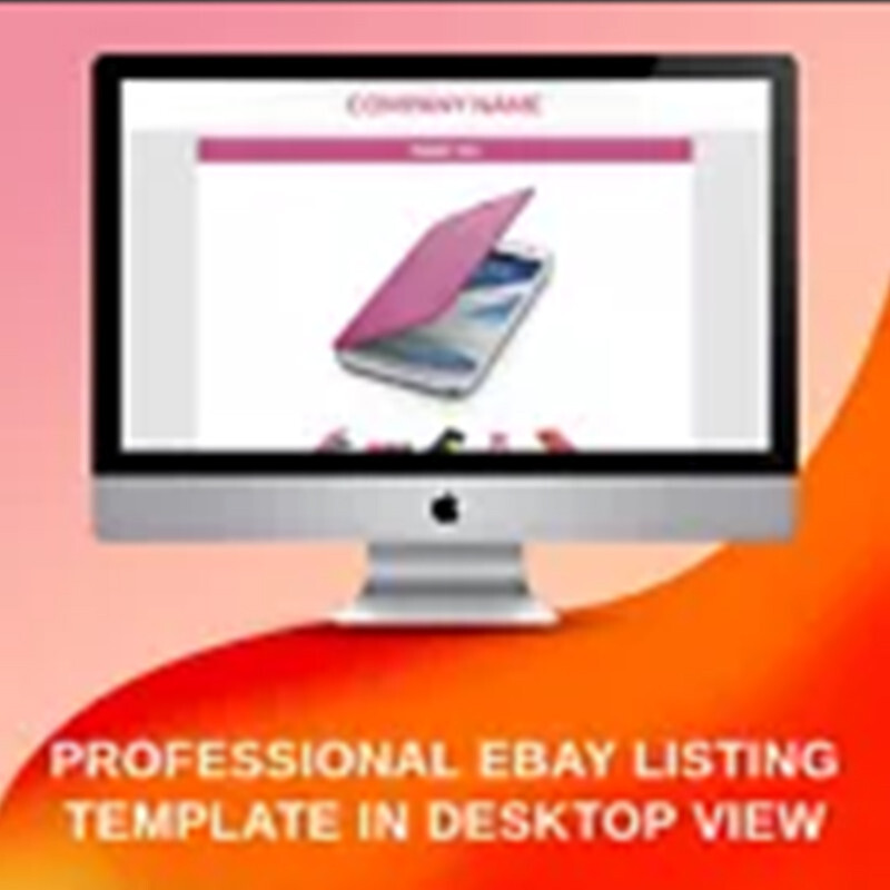 eBay Mobile Responsive Template Auction Listing Professional 2019 Design HTML gallery