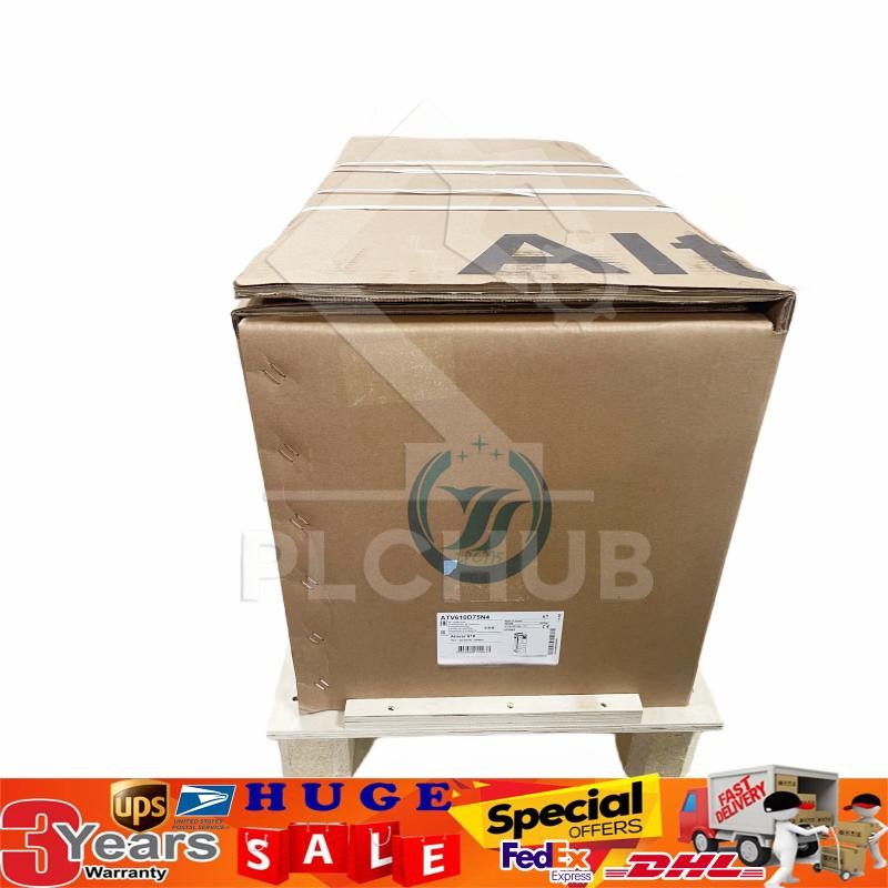 For NEW Schneider ATV610D75N4 frequency converter Original and authent 75KW