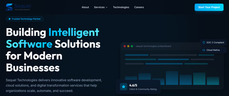 Software Company Website Template | IT Consulting Landing Page | Digital Agency 