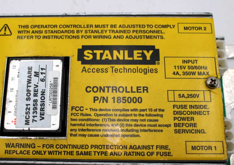 Stanley Control PRO Dual Motor 185000 Dura glide Magic Swing Unit (Model: MC521) gallery