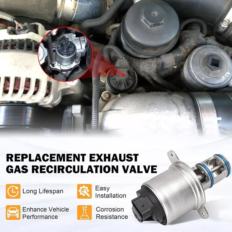6.0 Valvula Powerstroke Egr Para Ford F250 F350 F450 F550 Super Duty E350 E45... gallery