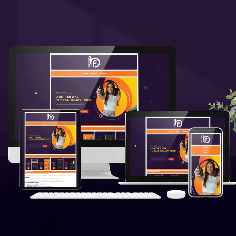 Custom eBay Store Design & Listing Template for Electronics & Tech Accessories gallery