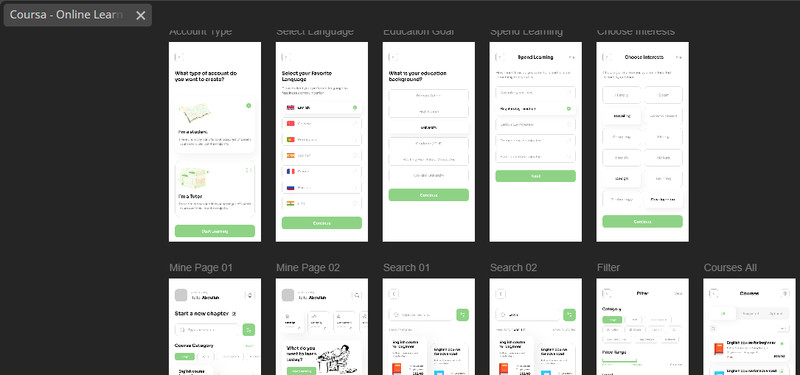 Figma UI Web & Mobile Applications Templates Large Bundle Some Coded Bundle #1 gallery