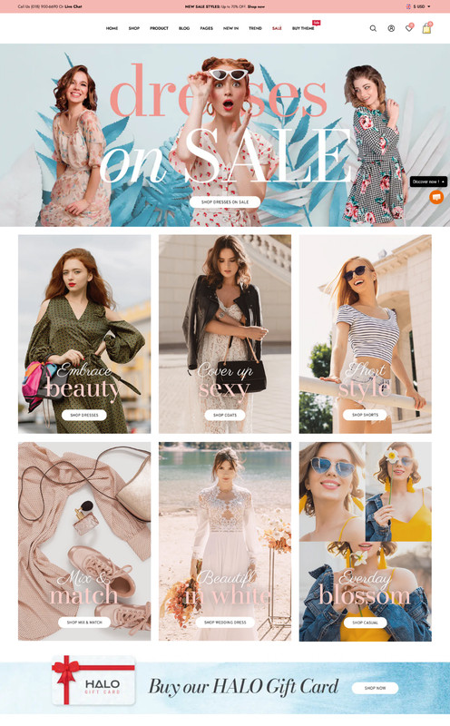 Hola - Multipurpose Shopify Theme | Responsive eCommerce Template | Optimized gallery