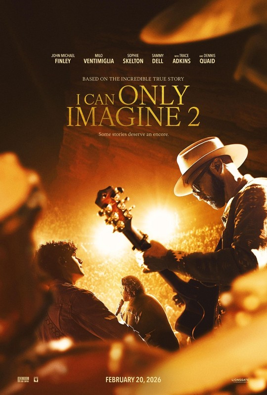 I Can Only Imagine 2 MOVIE Slip Cover Region Free |Free Shipping|