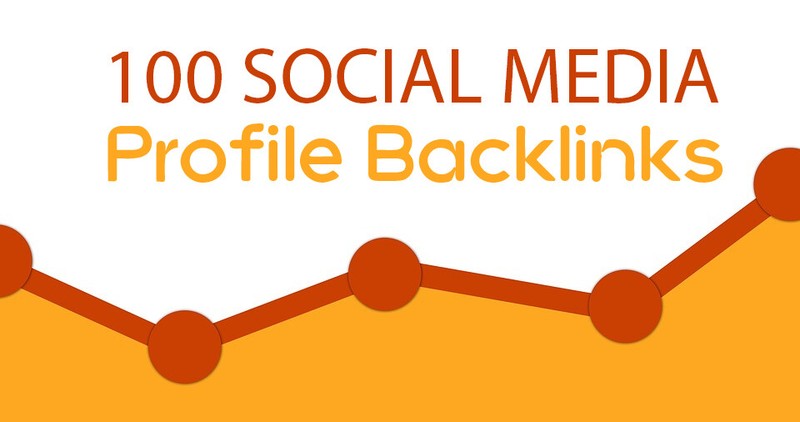 HQ social media profile SEO backlinks, link building - 100 social media backlinks gallery