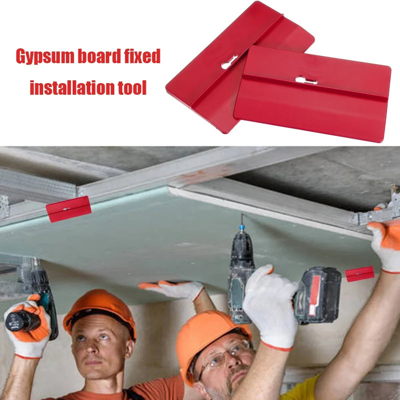 TINSOL 2/4Pc Drywall Fitting Tool Plasterboard Fixing Tool Ceiling Positioning P gallery
