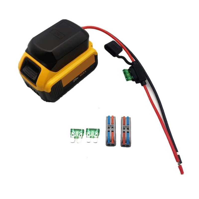 Universals Battery to Device Converters Safe Overloads Protections 12AWG Cable gallery