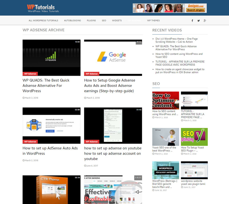 🥇 Turnkey WordPress Video Tutorials Website Script, Make $100+ a Day Autopilot