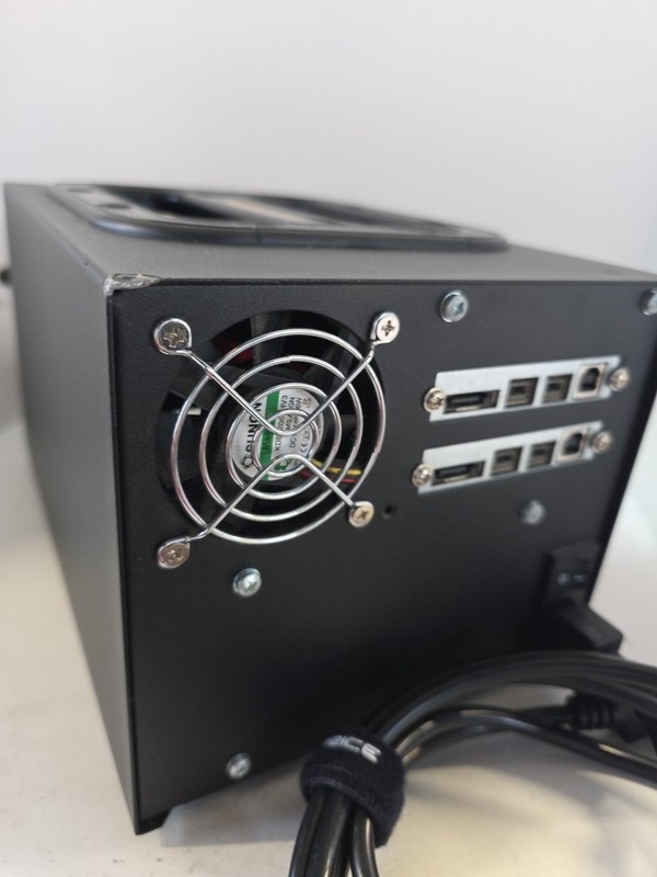 Wiebetech RTX220-QJ 2 Bay Tray-Free Drive Enclosure ESATA Fw800 Fw400 Usb2  gallery