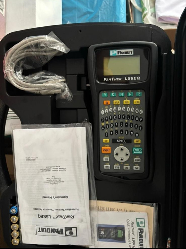 Panduit Panther LS8EQ Hand-Held Thermal Transfer Printer Not Ship To USA