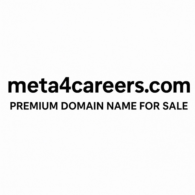 Meta4Careers.com – Premium Domain Name for Career Services & HR
