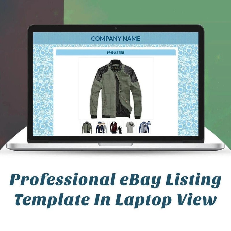 eBay Listing Template Responsive Mobile Design HTML Professional Design gallery