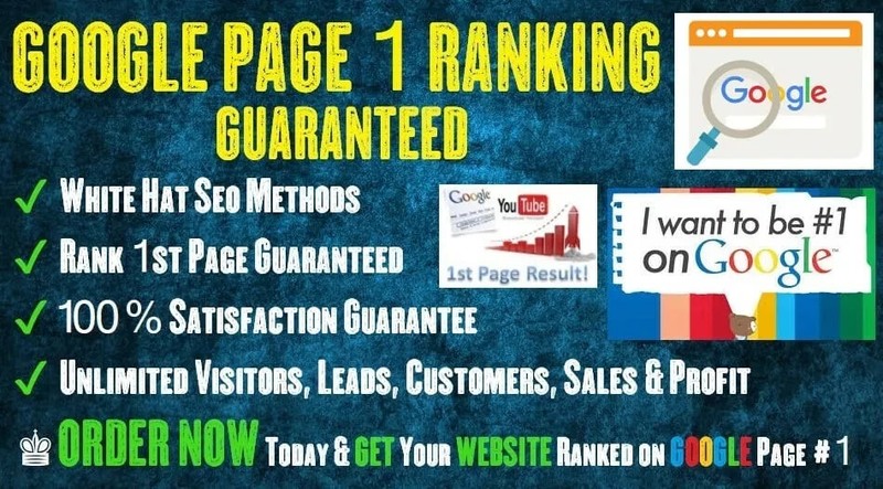 Rank your website at first page of google (premium grade SEO backlinks) #page1