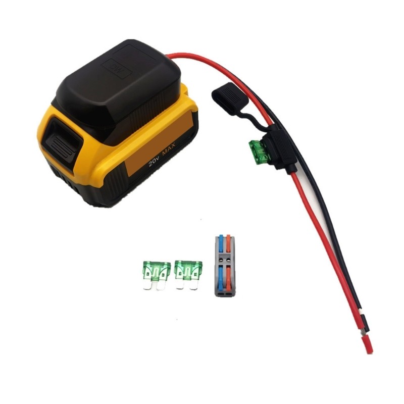 Universals Battery to Device Converters Safe Overloads Protections 12AWG Cable gallery