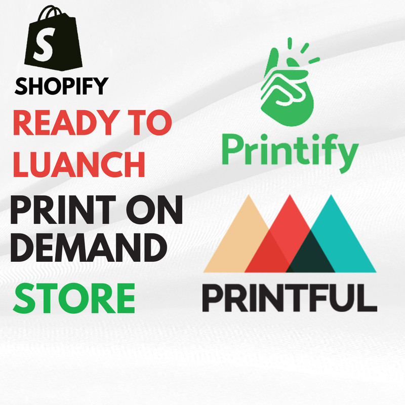 ReadyMade Shopify Store Dropshipping Print on Demand Printify