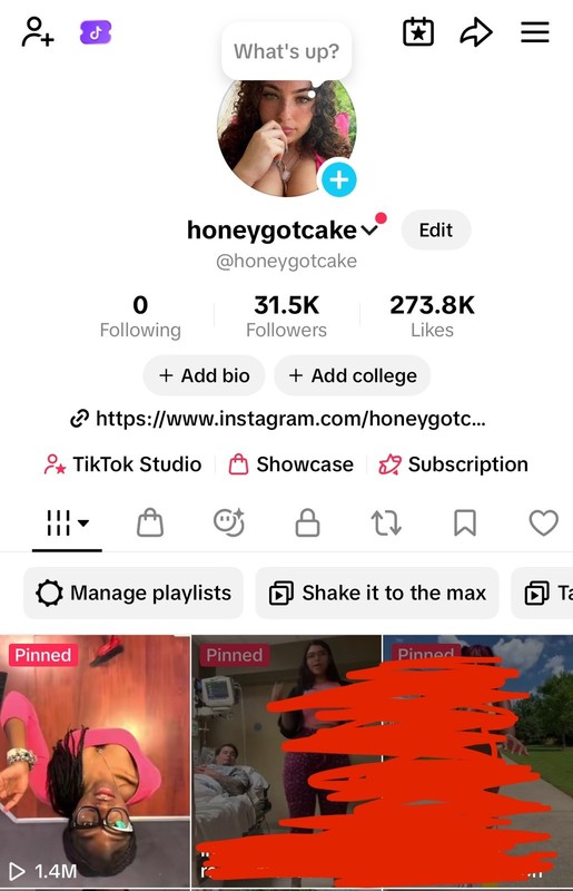TikTok page 4 sale