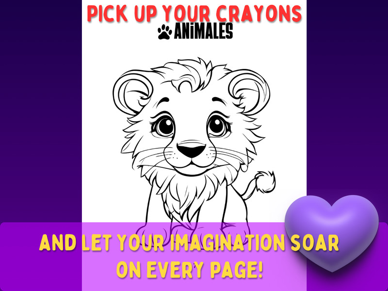 1,000+ Kute Animal Coloring Pages Bundle | 11 Books Mega Pack | MRR PLR Resell gallery
