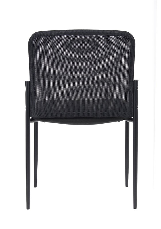 Boss Office Products Mesh Guest Chair in Black (B6919) gallery