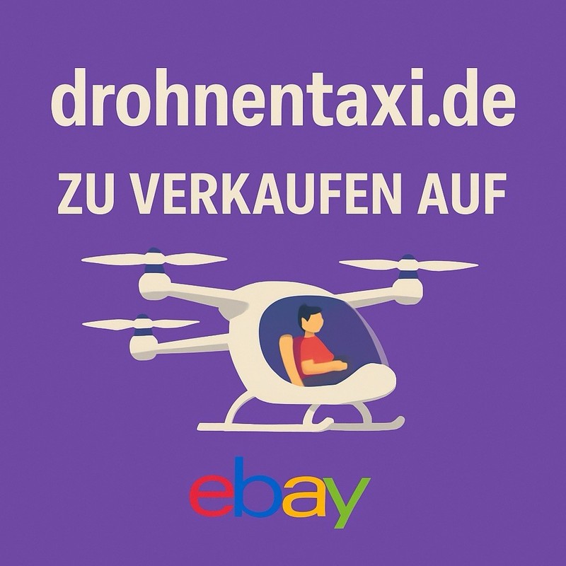 Drone taxi.de / domain name for sale / ideal for drone taxi startups