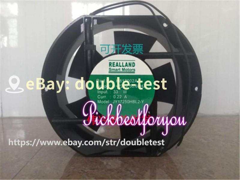 REALLAN H817002A 17250 220V 33W0.22A Machine Tool Accessories Flow Fan M545B#dou