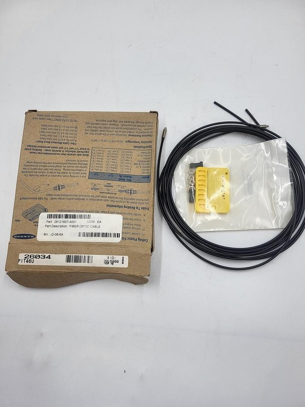 Banner fiber optic cable 26121607-4001 / 26034 *new*