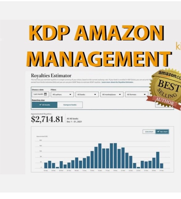 I will format, publish, promote your book and create your amazon bestseller!