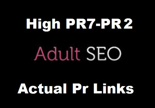 350 Quality Links PR7-PR4 on ACTUAL PAGE to your ADULT / GAMBLING site . SEO