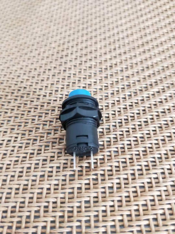 20pc Pieces Blue Momentary 12mm push button Switch round push button12v on off gallery