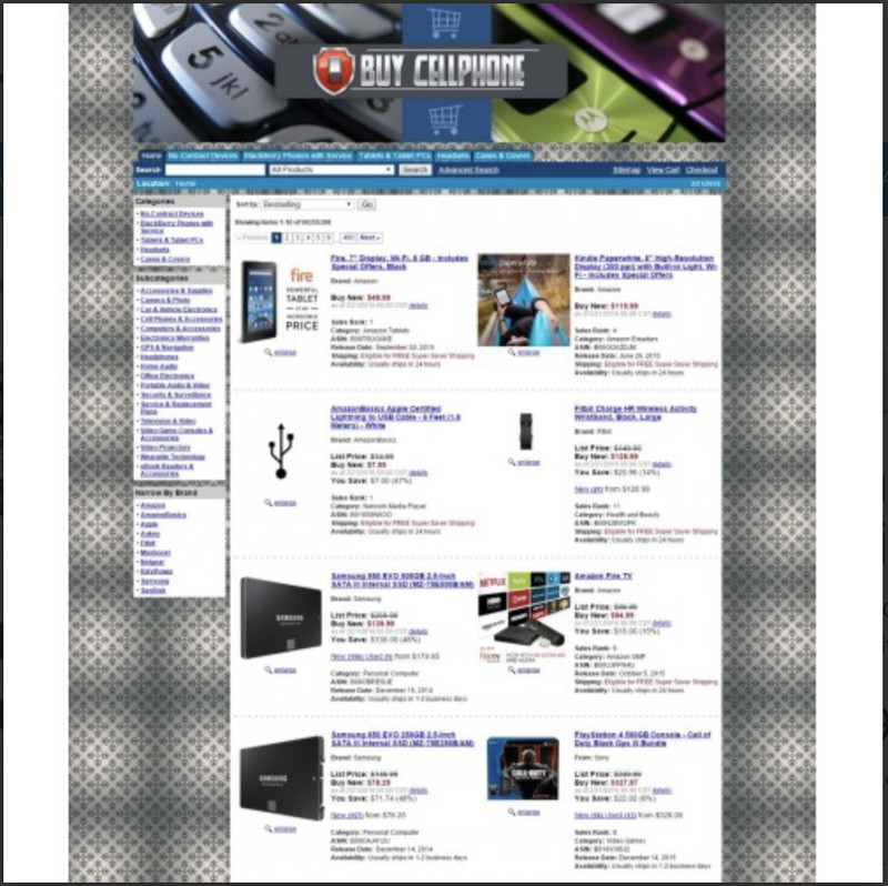 🥇 Turnkey Amazon Cell Phone Affiliate Store Website