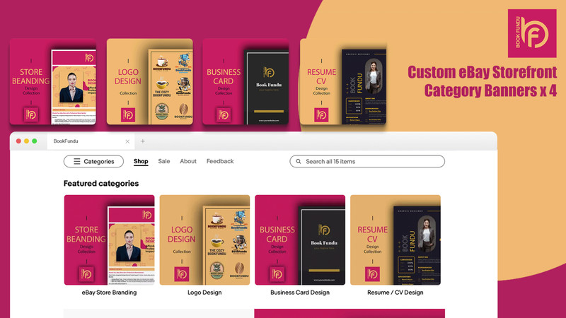 Custom eBay Store Design & Listing Template for Electronics & Tech Accessories gallery