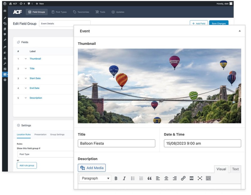 Advanced Custom Fields Pro - ACF Pro WordPress Plugin | 12 Month Updates | GPL gallery