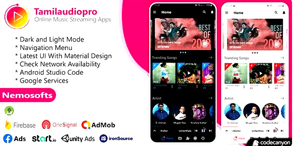 Tamilaudiopro v4.0.0 – Online Music Streaming Apps
