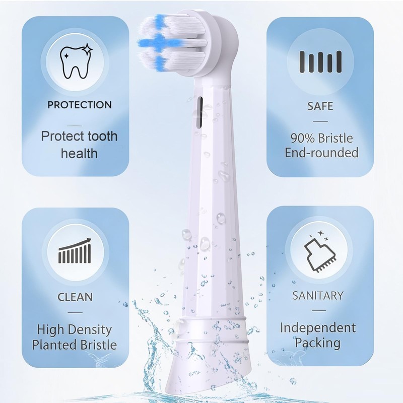 Replacement Heads Compatible with Oral B iO 3 4 5 6 7 8 9 10 Series Electric ... gallery