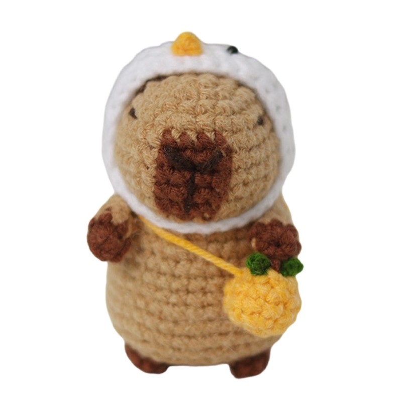 Crochet Keychain Set with Crochet Hook Yarns Step-by-Step Instruction for Adult gallery
