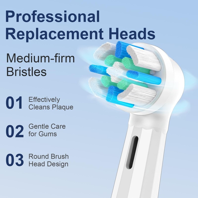 Replacement Toothbrush Heads Compatible with Oral B IO 2 3 4 5 6 7 8 9 10 Ele... gallery