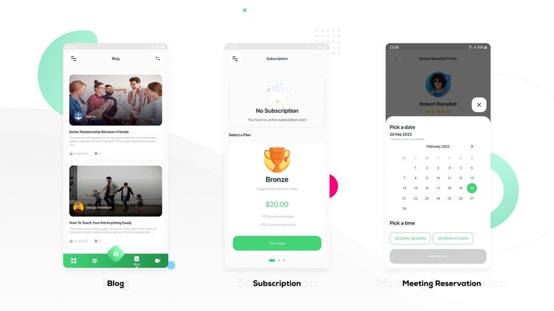 Boost LMS Flutter Mobile App | Android & iOS | Learning Management System gallery