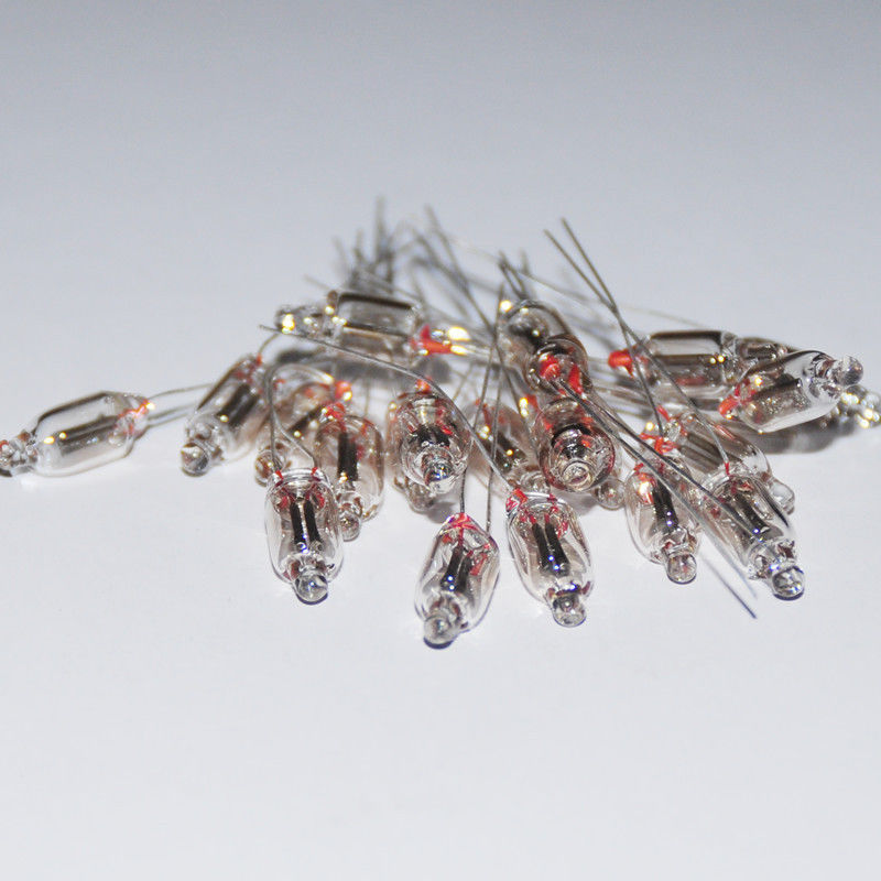 40pcs Red Neon Indicator Sign Bulb 6X16mm Lamp Red Neon Light #M4409 QL gallery