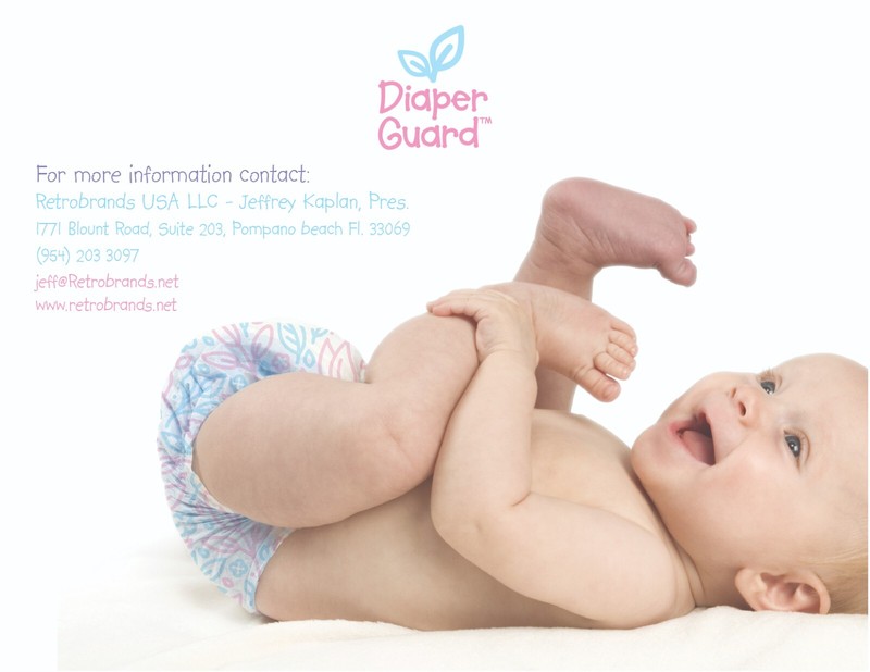Trademark for the Famous Brand "DIAPER GUARD" Millions of New Babies Each year gallery