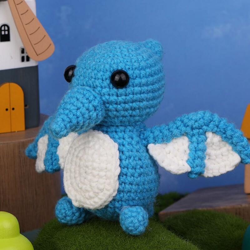 DIY Crochet Kits with Yarn, Crochet Hook, Needle, Knitting Marker, Plastic Eyes gallery