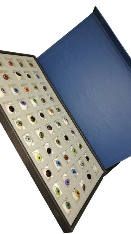Vintage Human Prosthetic Eye 50 Pc eye Different shade Antique Glass Artificial gallery