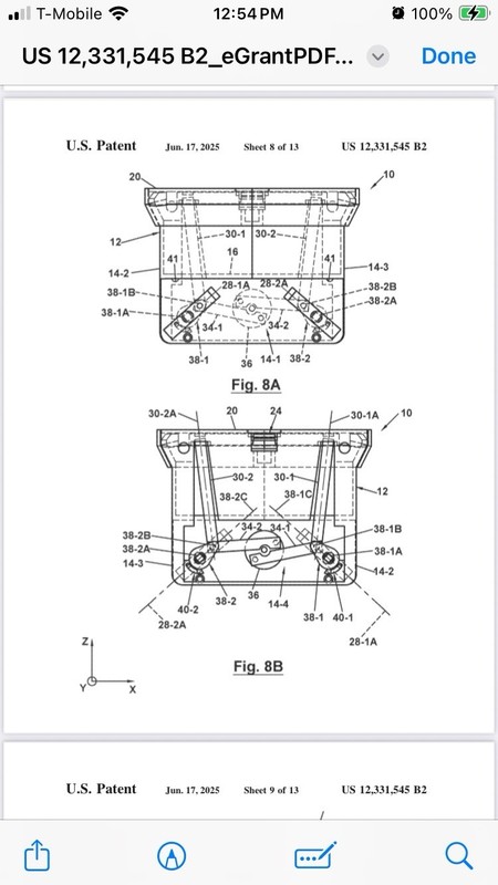 Shelf Assembly With Hidden Compartment And Multi-Stage LOCK.PATENT US12331545 B2 gallery