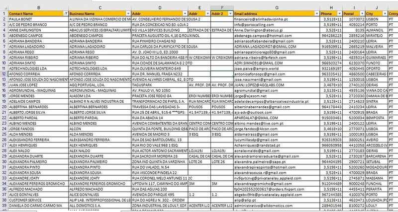 300K PORTUGAL Email Database list 2026 | Contact Leads (Digital Download) gallery