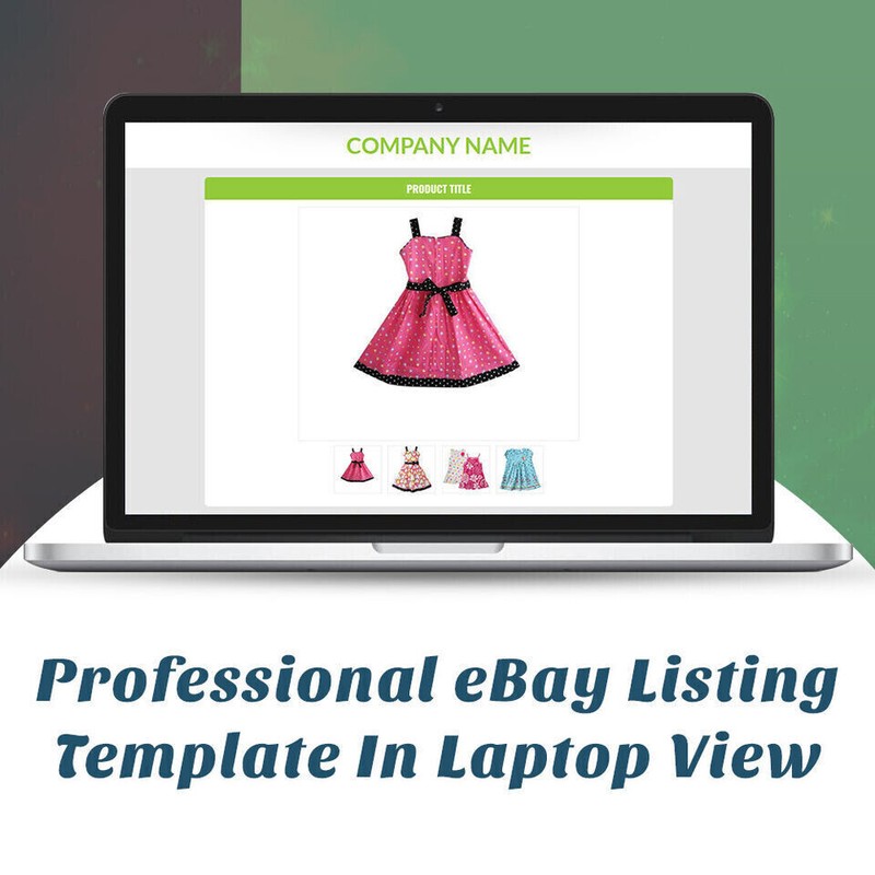 Ebay Listing Template HTML Professional Mobile Responsive Design 2019 Universal gallery