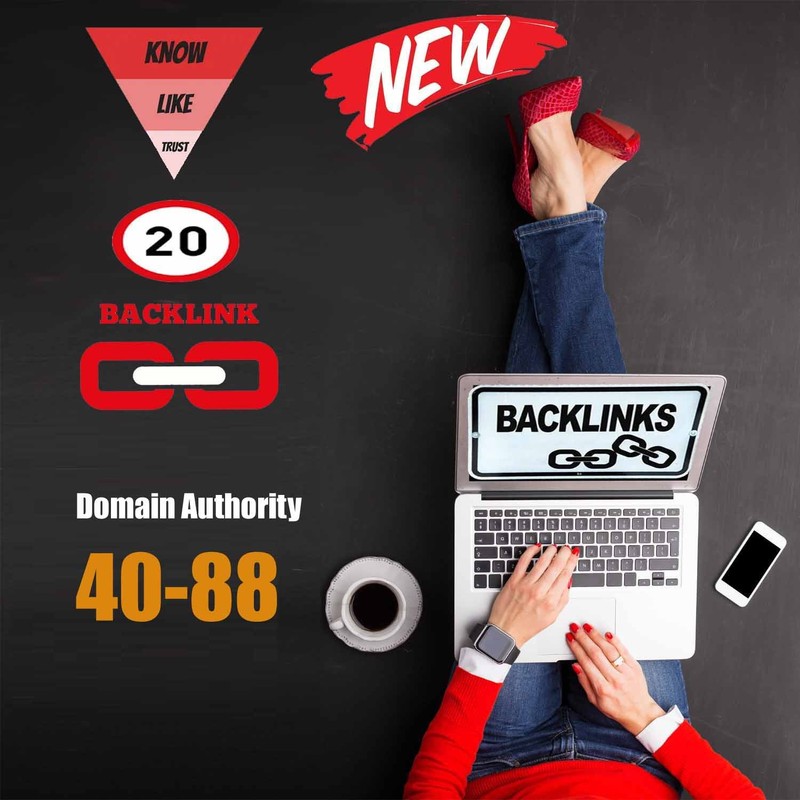 Top 20 Trust Safety Backlinks DA 40-88 + 3 Positive Trustworthy Comments + Ping