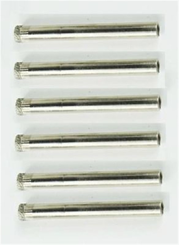 10piece 3mm ( 1/8" inch ) Diamond coated drill bit hole saw core drills M1586 QL gallery